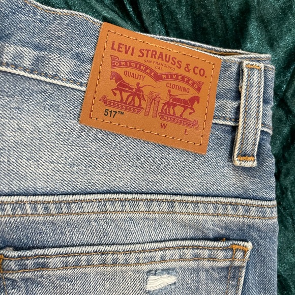 Levi distressed ripped jeans W25 - Picture 5 of 7